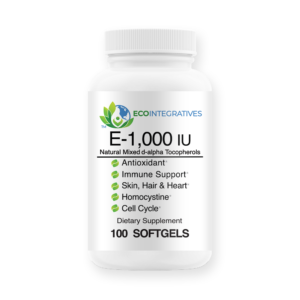 E 1,000 IU All Natural Forms of Vitamin E Mixed Tocopherols